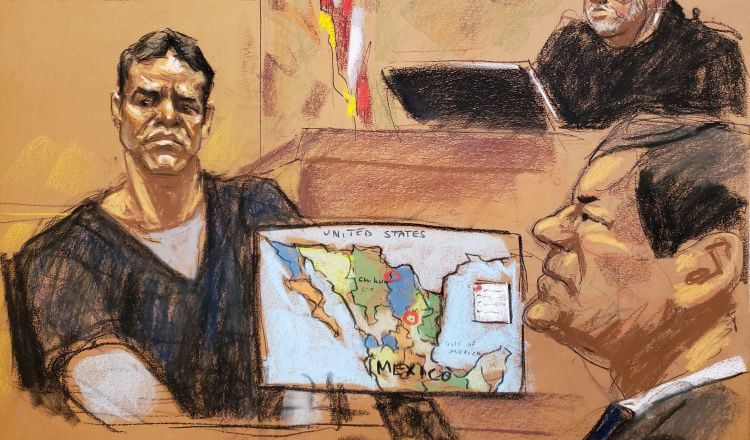 Ayer se reanudaron las audiencias del juicio que se lleva adelante contra "El Chapo" Guzmán, que fue suspendido por la Navidad.