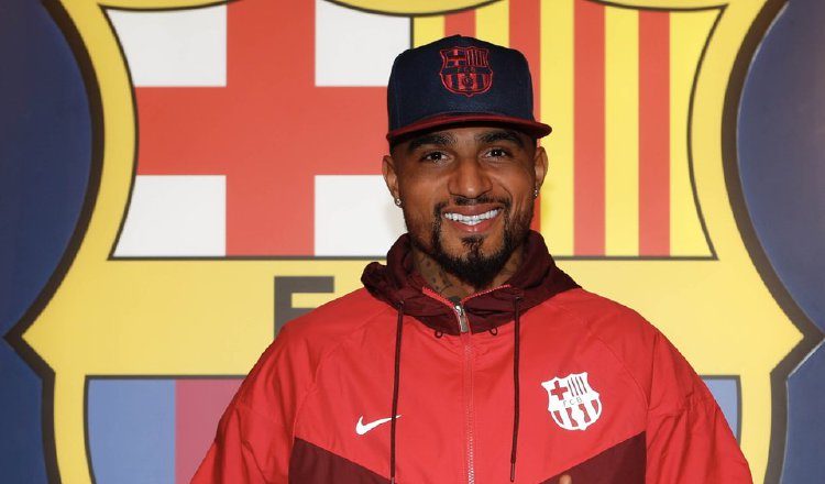 Kevin Prince Boateng es el  nuevo  fichaje del Barcelona. @FCBarcelona