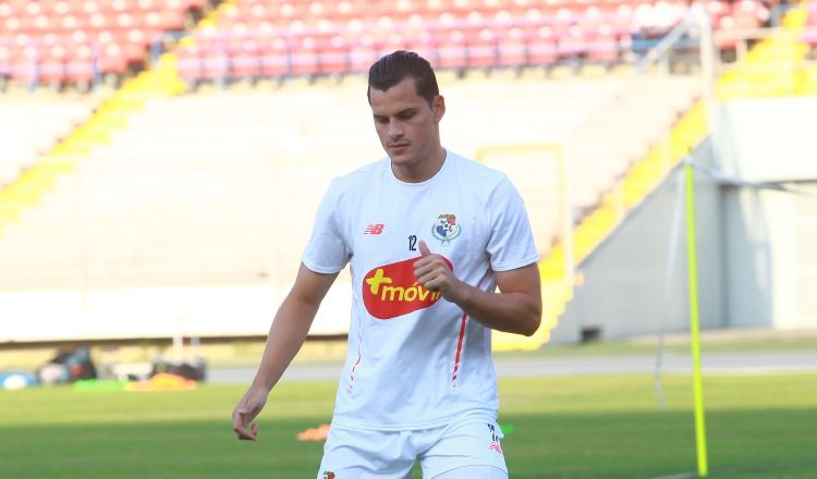 Jan Carlos Vargas del seleccionado panameño. Anayansi Gamez