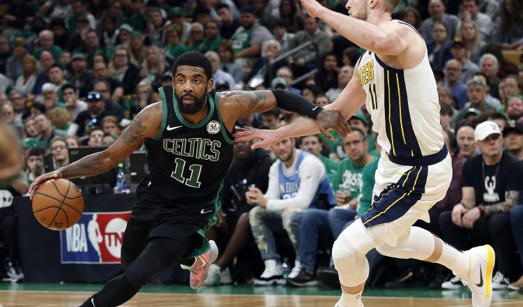 Kyrie Irving regresó a la postemporada tras sufrir una lesión. AP