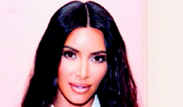 Kim Kardashian.