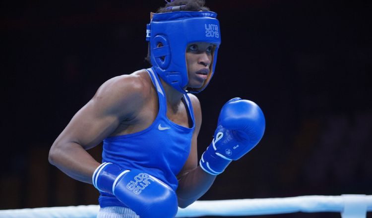 Bylon ganó por decisión unánime su primer combate. Foto @COlimpicoPanama