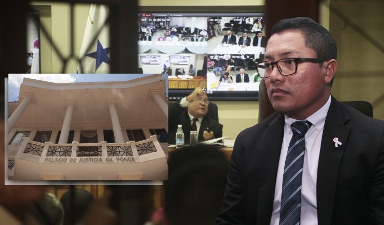 Diputado Arquesio Arias ha sido claro a decir que no se separá del cargo, lo que complica la investigación de la Corte.  Ilustración Panamá América