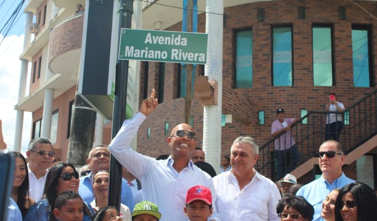 Mariano Rivera agradeció el reconocimiento. Eric Ariel Montenegro