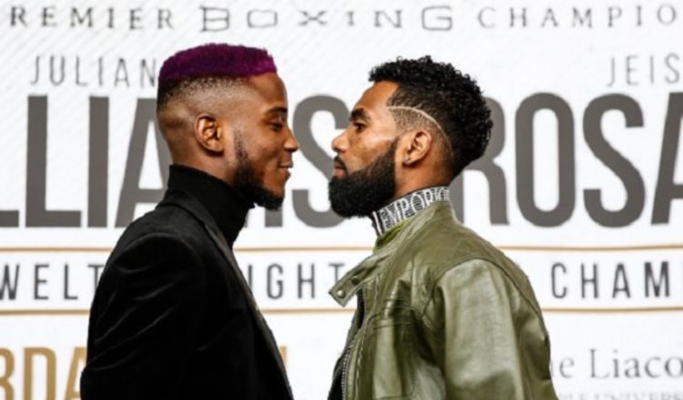 Jezreel "El Invisible" Corrales y Chris Colbert frente a frente Foto Cortesía