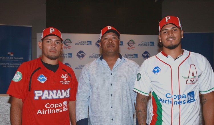 La camiseta que utilizará Panamá en el torneo. Foto Anayansi Games