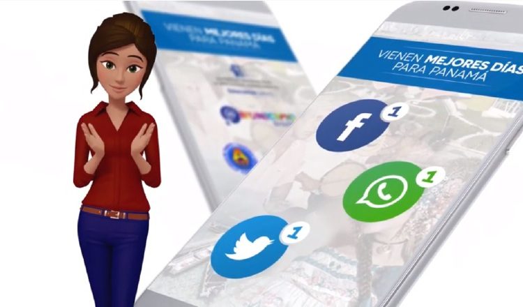 Por ahora la puedes localizar por tres canales de redes sociales.