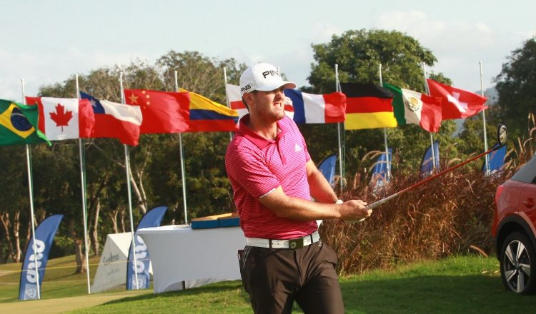 Mito Pereira  acumula 202  impactos y está a dos golpes del estadounidense Chase Wright, líder del torneo. Anayansi Gamez