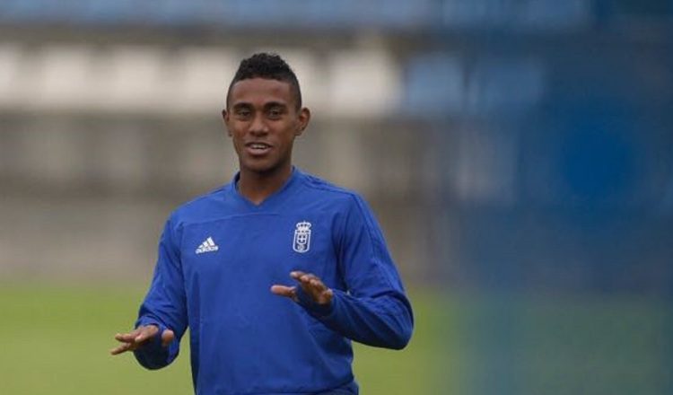 Yoel Bárcenas. Foto:@RealOviedo