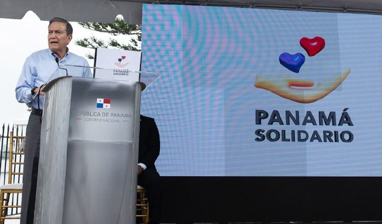 El presidente Cortizo le ha pedido de forma reiterada a la ciudadanía que sea solidaria en este momento. Archivo.