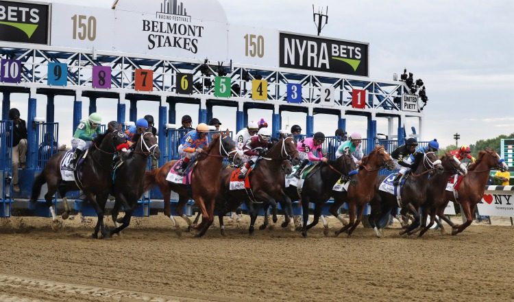 El Belmont Stakes 2020 tendrá un recorrido de 1.810 metros. Foto:AP