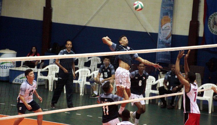 Selección masculina de Panamá en un torneo regional.Foto:Archivo