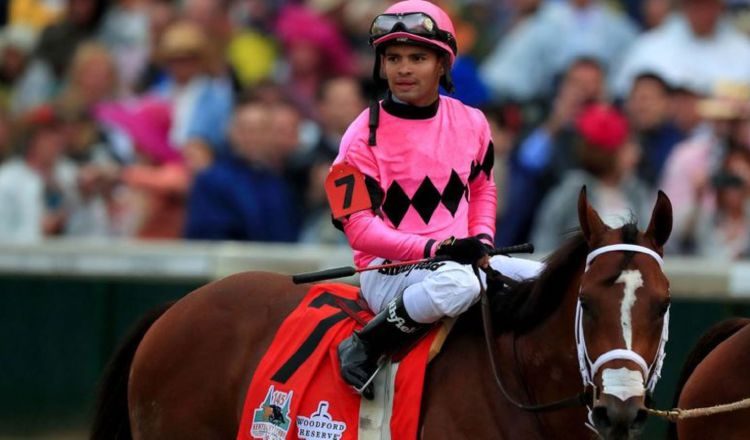 El jinete panameño Luis Sáez.