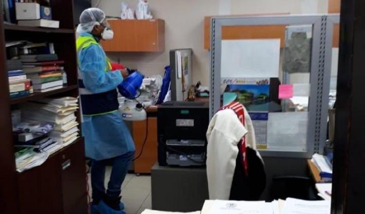 El Órgano Judicial ha desarrollado una serie de jornadas de sanitización en sus dependencias en todo el país.