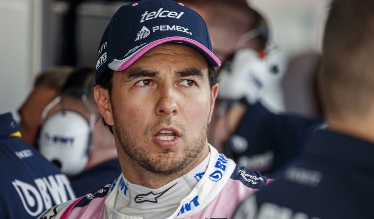 Sergio Pérez. Foto:EFE