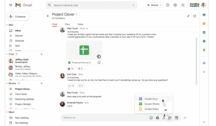 La versión gratuita estará disponible para cualquier persona con una cuenta de Gmail.