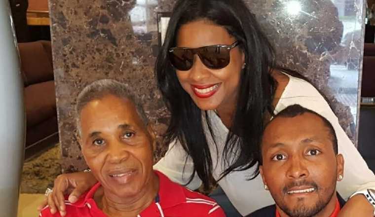 Ismael Laguna, Rouss Laguna y Anselmo 'Chemito' Moreno. Foto: Cortesía