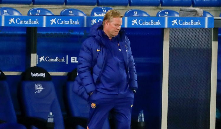 Ronald Koeman dijo que el equipo jugó bien pese al resultado. EFE
