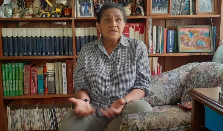 Damaris Rivera ha vivido varias tragedias provocadas por las inundaciones del río Chiriquí Viejo, en el sector de Bambito.