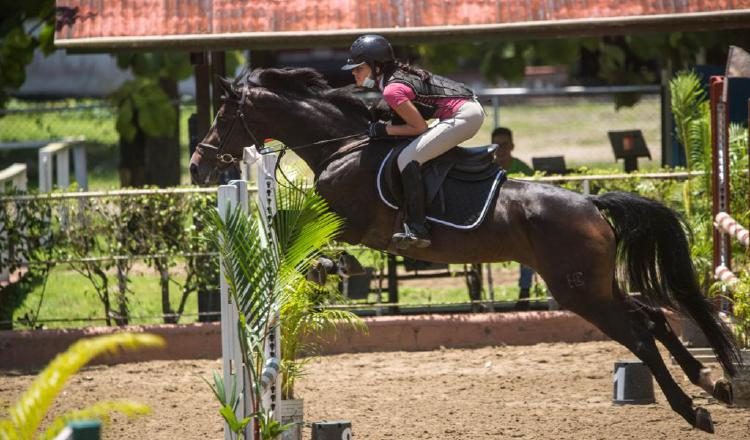 Isabella Cuevas participa en la categoría infantil. Foto:Cortesía