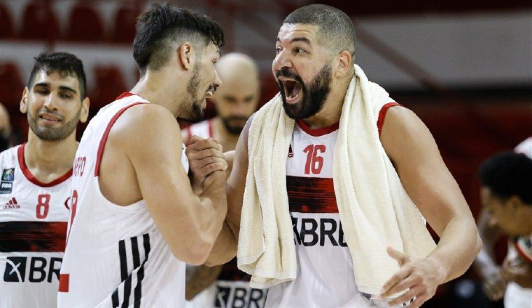 Jugadores del Flamengo. Foto: Fiba