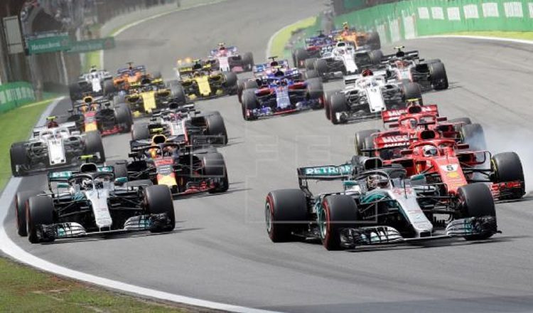 Carreras de Fórmula Uno. Foto:EFE