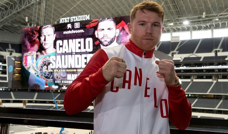 El mexicano Saúl 'Canelo' Álvarez. Foto:EFE