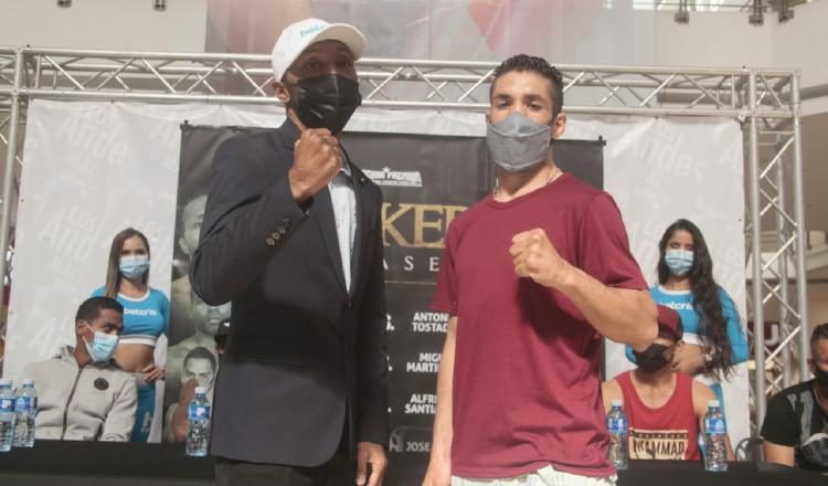 Anselmo "Chemito" Moreno y el mexicano Antonio Tostado. Fotos: Víctor Arosemena.