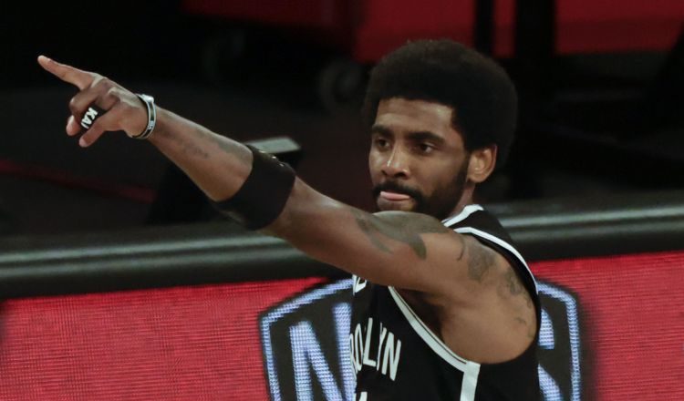 Kyrie Irving jugador de los Nets de Brooklyn. Foto:EFE