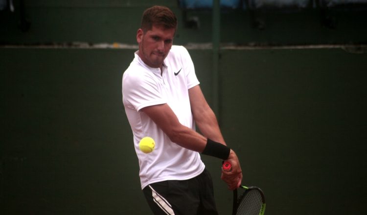 Marcelo Rodríguez, jugará hoy uno de los partido en la modalidad de sencillo de las eliminatorias de la Copa Davis. Víctor Arosemena