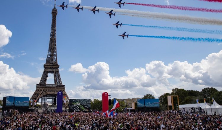 Francia se prepara para los Juegos Olímpicos 2024. Foto:EFE