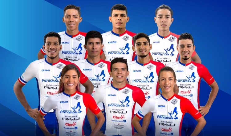 Seleccionados panameños se ciclismo. Foto:@Fepaci