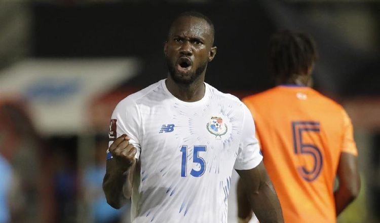 Cecilio Waterman delantero de la selección de Panamá. Foto:@waterman_cecilio