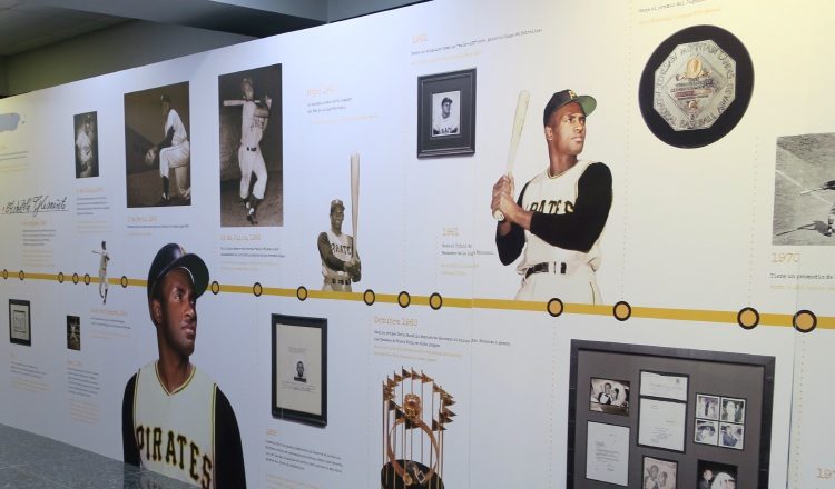 Objetos de Roberto Clemente. Foto:EFE