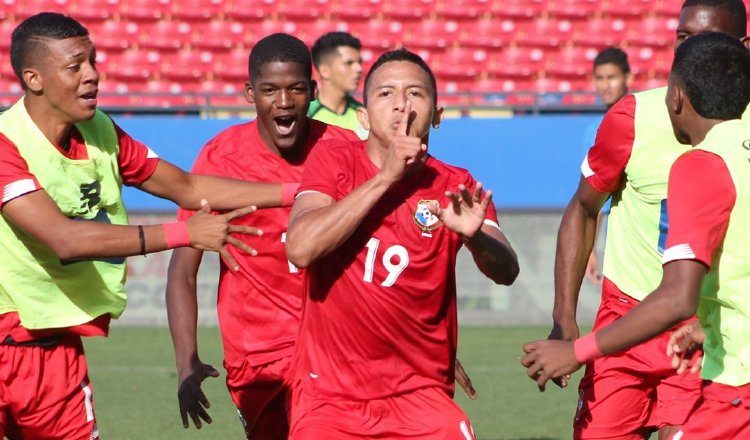 Así celebró Keny Bonilla, el tercero gol de Panamá. Fepafut