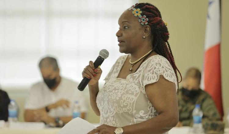 Dalila Mosquera, presidenta de la Cámara de Comercio de Darién. Cortesía Conep