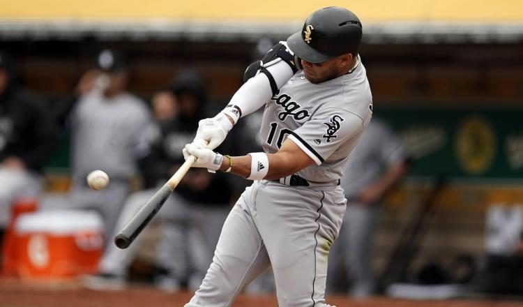 El cubano Yoan Moncada, conectó un cuadrangular. Foto: EFE