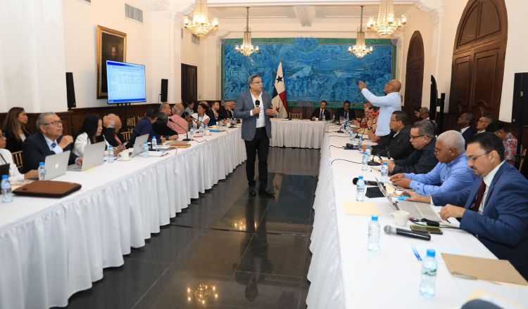 Presentación de propuestas en la mesa IVM. Cortesía