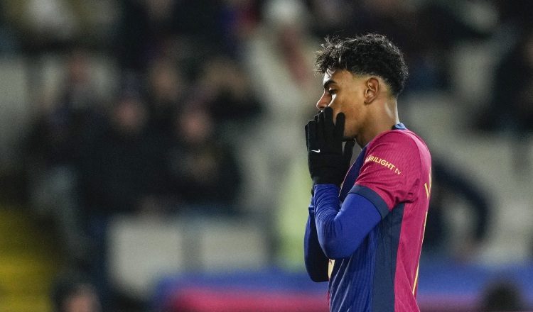 Lamine Yamal, jugador del Barcelona. Foto: EFE