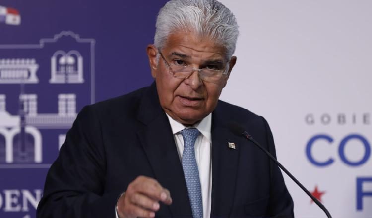 El presidente José Raúl Mulino hizo el anuncio ayer, durante el pronunciamiento sobre la visita de Rubio.