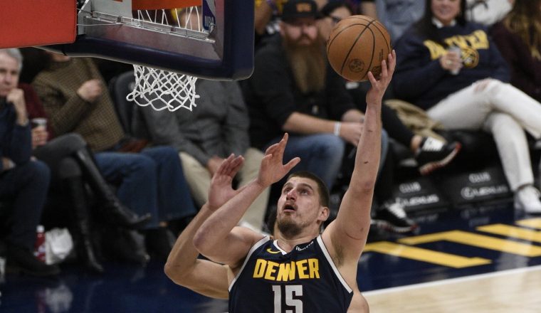 El serbio Nikola Jokic de los Denver Nuggets. Foto: EFE