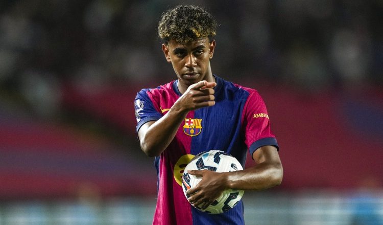 Lamine Yamal Foto:EFE