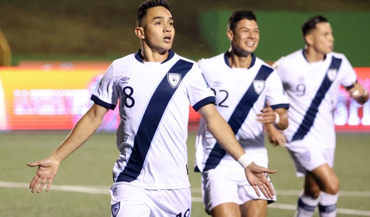 Jugadores del seleccionado de Guatemala. Foto: EFE