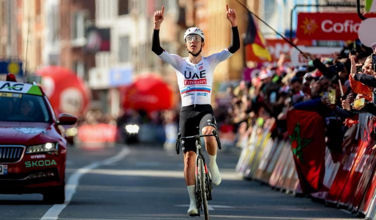 El esloveno Tadej Pogacar. Foto: EFE 