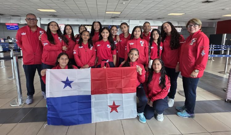 Atletas panameños rumbo a Costa Rica Foto: Pandeportes