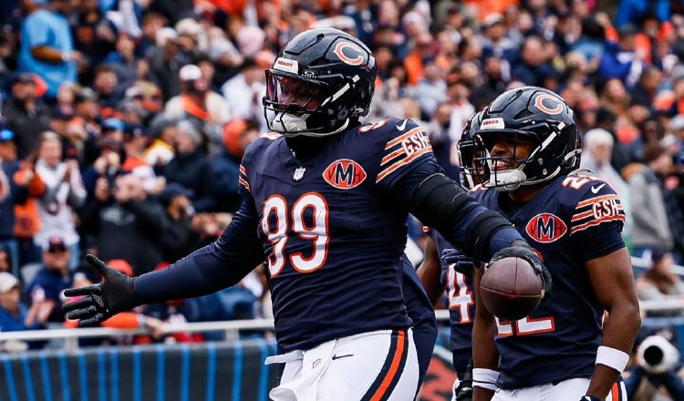 Los Bears de Chicago, lograron su cuarta victoria consecutiva. Foto: @ChicagoBears