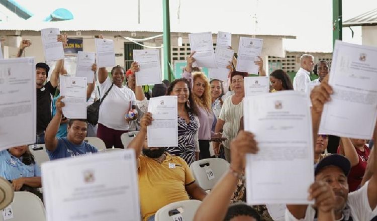 La actual administración de Anati está en camino de llegar a los 6,000 títulos entregados a familias. Archivo