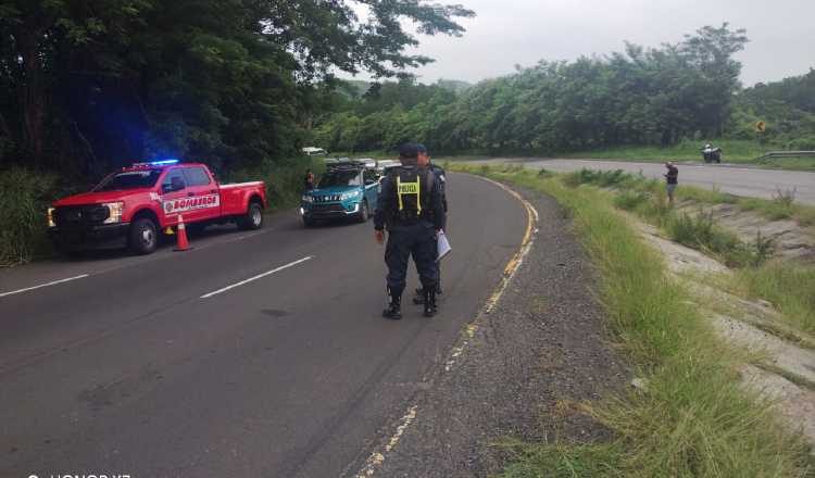 Loma Campana es uno de los puntos de la carretera Panamericana en que, frecuentemente, se registran accidenes de tránsito.  Archivo