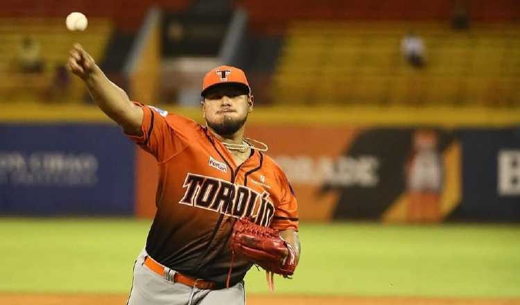 El panameño Jaime Barría será el abridor de Toros del Este ante Águilas Cibaeñas. Foto: @torosdeleste