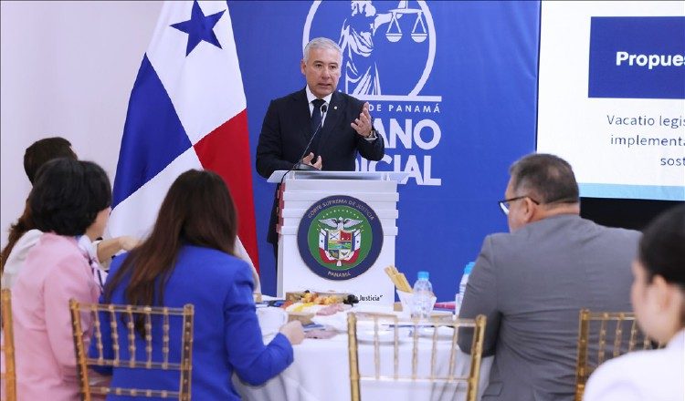 Olmedo Arrocha, vicepresidente de la Corte Suprema de Justicia.  Foto: Cortesía 